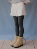 Jess Cable Pleated Knit Skirt