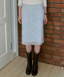 Frade Rose Midi Skirt
