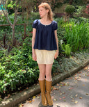 Roha Button Flare Skirt