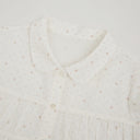[LETTER FROM MOON × dasique] Shirred Volume Shirt Blouse