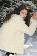 Mer Non-Collar Fur Jacket
