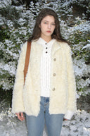 Mer Non-Collar Fur Jacket