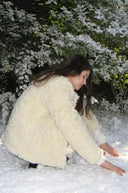 Mer Non-Collar Fur Jacket