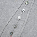 [予約販売/5月上旬入荷] [LETTER FROM MOON × dasique] V-Neck Scallop Cardigan