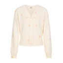 [予約販売/5月上旬入荷] [LETTER FROM MOON × dasique] V-Neck Scallop Cardigan