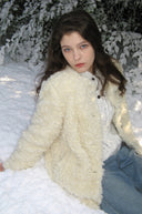 Mer Non-Collar Fur Jacket