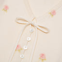 [予約販売/5月上旬入荷] [LETTER FROM MOON × dasique] V-Neck Scallop Cardigan