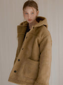 Bailey Hooded Mustang Coat