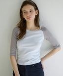 Letters Raglan Label T-Shirt