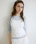 Letters Halterneck Strap Top