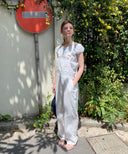 Mild Punching Cotton Overalls