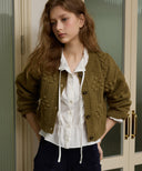 [予約販売/11月上旬入荷] Siena Flower Wool Cardigan