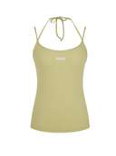 Letters Halterneck Strap Top