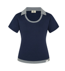 Letters U-Neck Collar T-Shirt