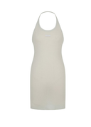 Letters Halterneck Layered Dress