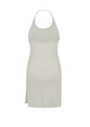 Letters Halterneck Layered Dress