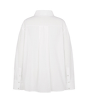 Letters Sheer Stripe Shirt