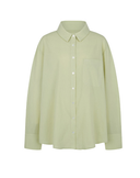 Letters Sheer Stripe Shirt