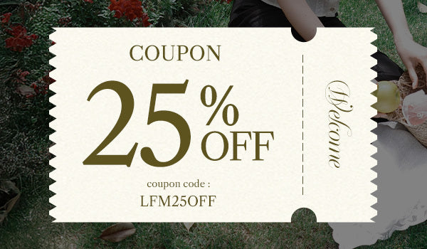 WELCOME COUPON