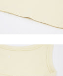 [予約販売/8月下旬入庫予定] Letters Label Halterneck Top