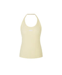 [予約販売/8月下旬入庫予定] Letters Label Halterneck Top