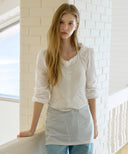 Letters Halterneck Layered Dress