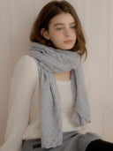 Scope Wool Hooded Muffler