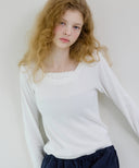 Letters Flower Layered T-Shirt