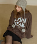 [予約販売/11月上旬入荷] Atelier Embroidered Sweatshirt