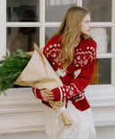 Scottish Terrier Cowichan Wool Cardigan