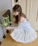 Sove Frill One-Shoulder Short Sleeve T-shirt