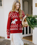 Scottish Terrier Cowichan Wool Cardigan