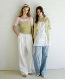 Letters Halterneck Strap Top