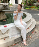 Mild Punching Cotton Overalls