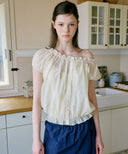 Dual Banding Two-Way Blouse