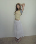 [予約販売/8月下旬入庫予定] Letters Label Halterneck Top