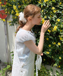 Dual Banding Two-Way Blouse