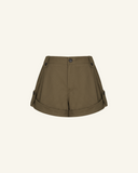 Veila Cotton Roll-Up Shorts