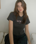 [予約販売/9月中旬入庫予定] Triple Butterfly Crop Short Sleeve T-shirts