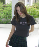 [予約販売/9月中旬入庫予定] Triple Butterfly Crop Short Sleeve T-shirts