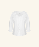 Hazel Frill Half Blouse