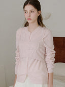 [SET] Koa Bustier Mohair Wool Cardigan