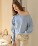 Edin Off-shoulder Sweatshirt