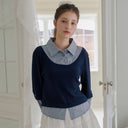 Chase Layered Collar Top