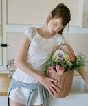 Mati Flower Lace T-shirt