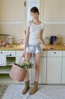 Mati Flower Lace T-shirt