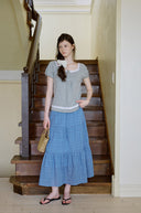 Mine Tiered Long Skirt
