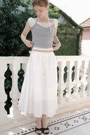 Mine Tiered Long Skirt