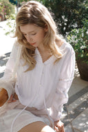 Garden Lace Banding Blouse