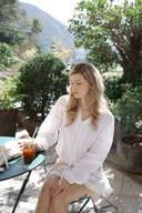 Garden Lace Banding Blouse